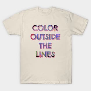 Color Outside the Lines T-Shirt